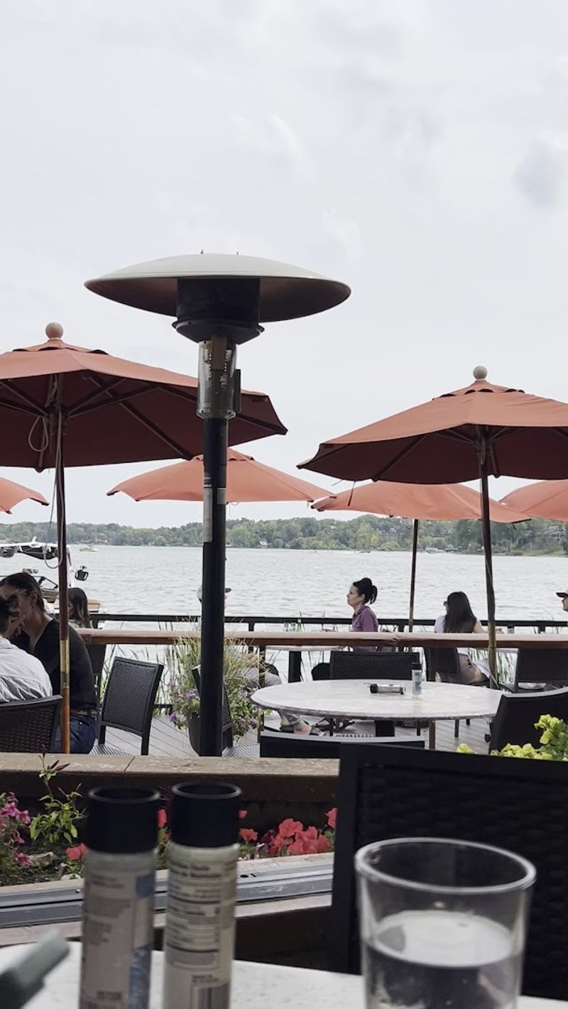 Outdoor Seating With A Front-Row Water View