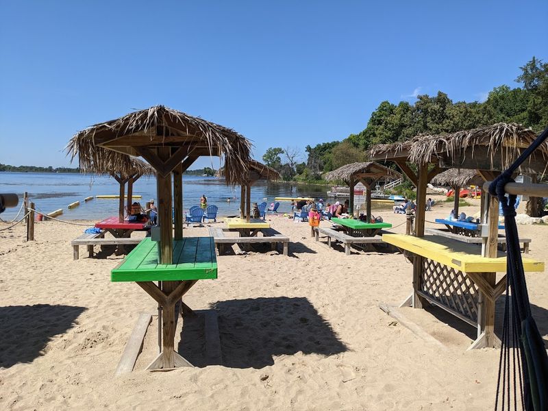 A Swimming Area Makes It Feel Like A True Beach Day