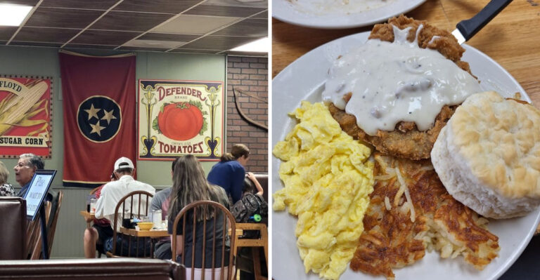 Locals Can’t Get Enough Of This Hidden Spot In Tennessee With Hearty Plates And Friendly Faces