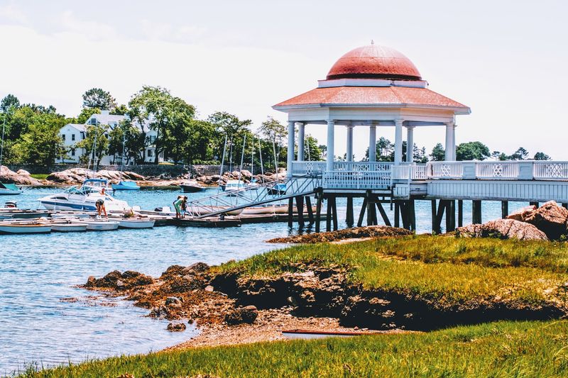 Masconomo Park And The Gazebo By The Water