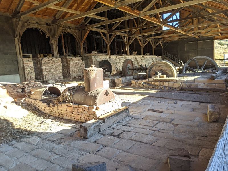 The Old 30-Stamp Mill Is One Of The Park's Biggest Historic Sights