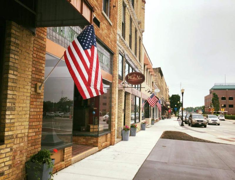 The Downtown Menasha Setting Adds Local Charm
