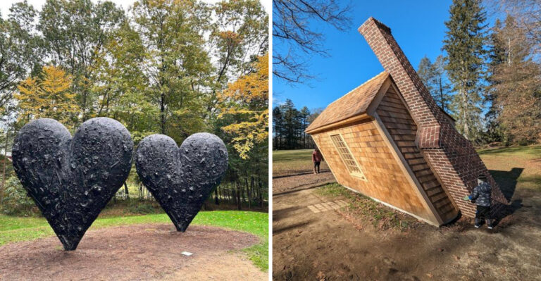 New England’s Largest Sculpture Park Spreads Across 30 Acres In Massachusetts For An Outdoor Art Escape
