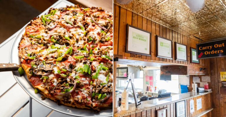 Nobody Talks About This Casual Indiana Spot With The Best Deep-Dish Pizza
