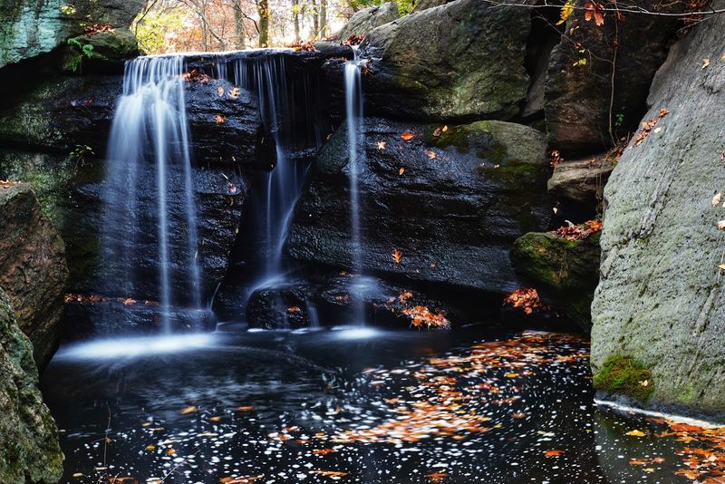 The Loch Double Waterfall