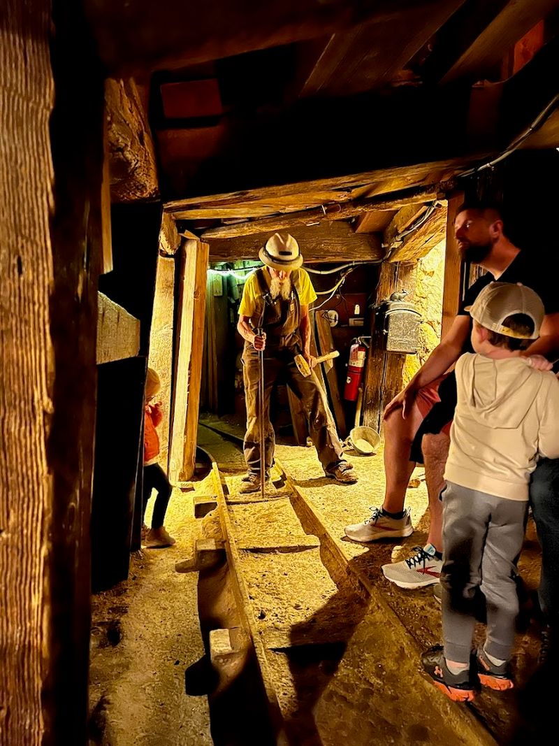 The Tour Includes A Candlelight Moment Showing How Miners Worked
