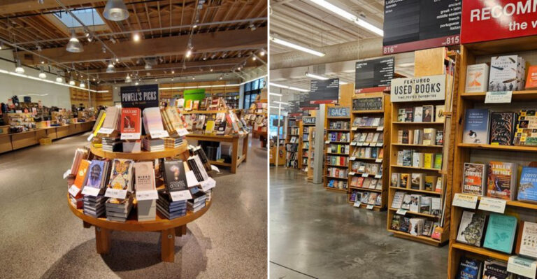 Oregon’s Largest Used Bookstore Is So Big It Takes An Entire Day To See It All