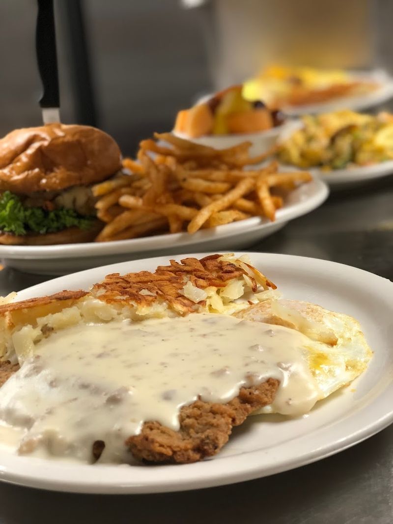 The Menu Covers Breakfast, Burgers, Burritos, And Comfort Food