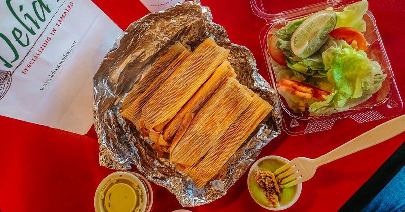 Tamales At Delia's Specializing In Tamales