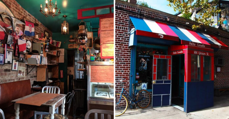 People Drive From All Over New York To Eat At This Tiny French-Style Mom-And-Pops Seafood Joint