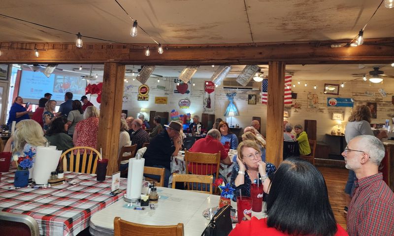 What The Dining Room Feels Like On A Busy Afternoon