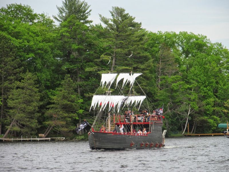 The Ride Explores Six Connected Lakes