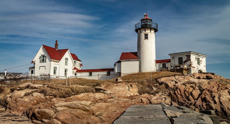 The Back Shore's Dramatic Rocky Coastline