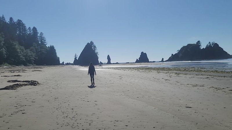 Unique Rock Features Among Rugged Shorelines