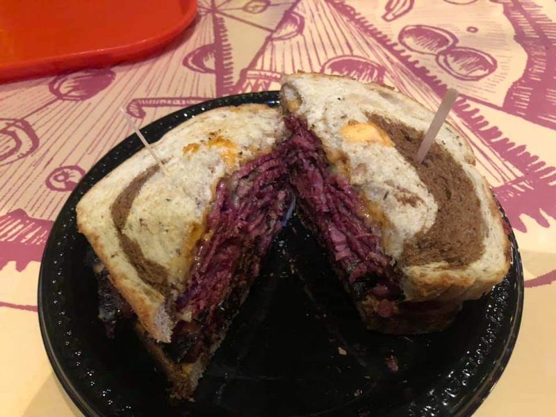 The Rye Bread Helps Hold Every Savoury Layer Together