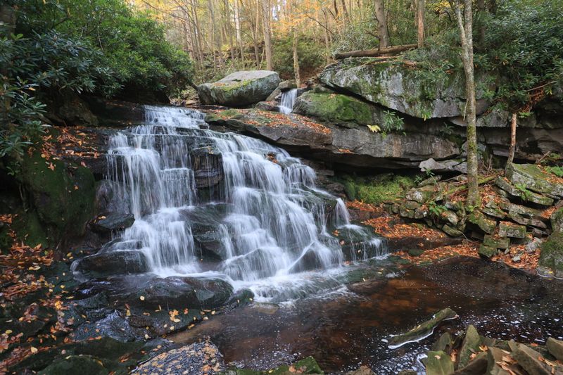 Trails And Hiking Opportunities Near The Waterfall