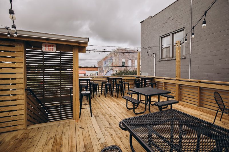 The Atmosphere Inside And On The Rooftop