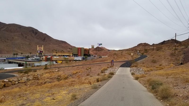 The Route Passes Near Historic Boulder City