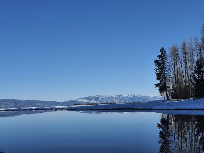 The Water Looks Tropical, But The Setting Is Alpine