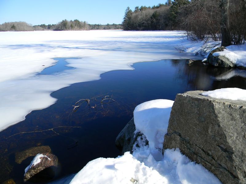 Winter Hiking At Leach Pond Offers Rare Solitude