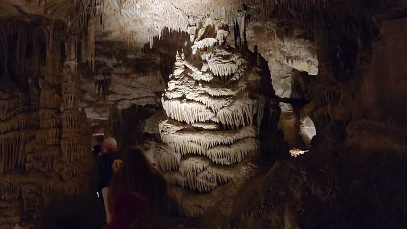 The Cave Formed In Ancient Limestone Over Millions Of Years
