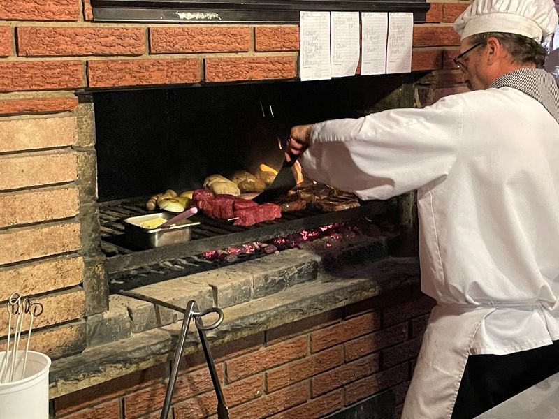 The Charcoal Grill Adds To The Old-School Appeal