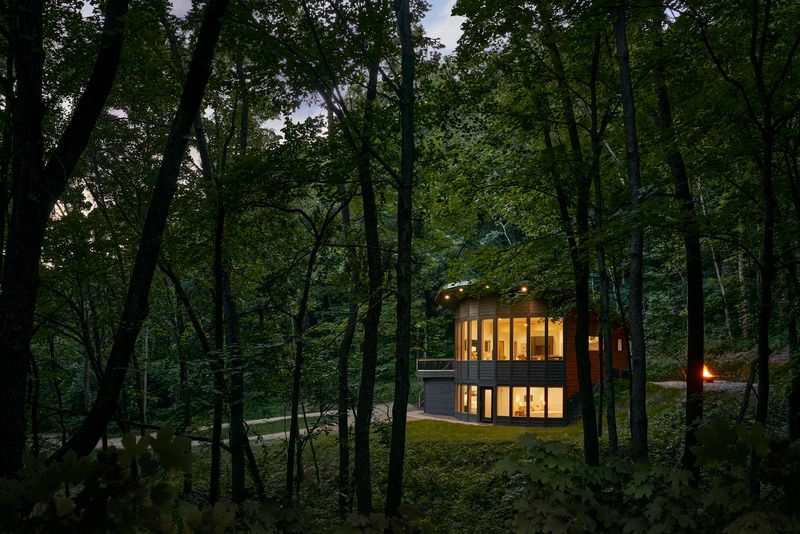 How The Cabins Are Spread Across 110 Wooded Acres