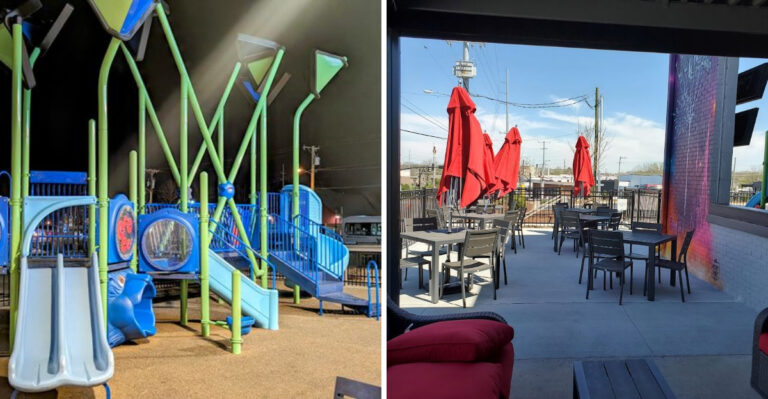 Take The Whole Family To This Fun Tennessee Restaurant With Its Own Playground