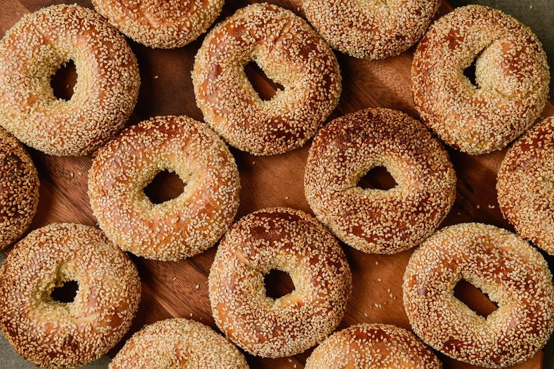 Hand-Rolled Bagels Baked Fresh Every Morning