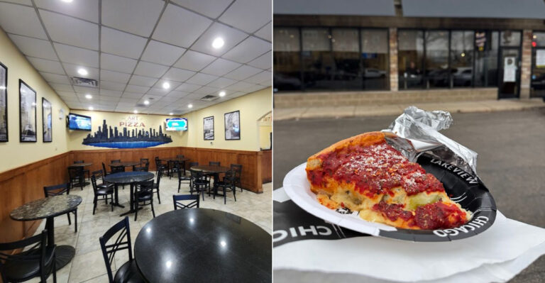 The Best Illinois Deep-Dish Pizza Might Be Inside This Quiet Casual Spot
