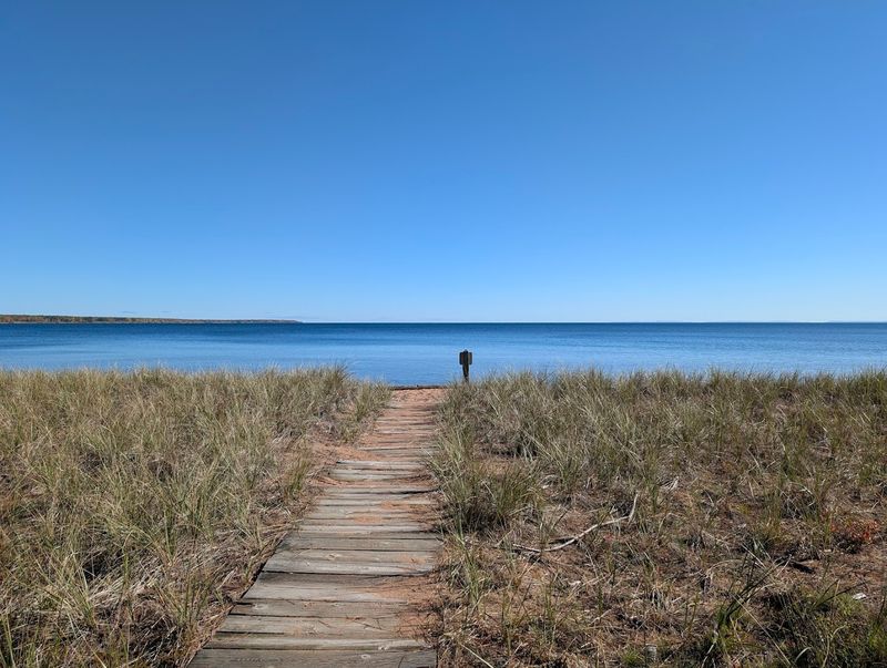 It Sits Along The Shore Of Lake Superior