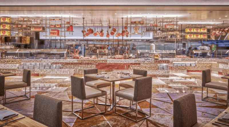 Bacchanal Buffet At Caesars Palace