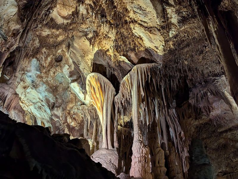 Stalactites, Stalagmites, Columns, And Draperies Fill The Rooms
