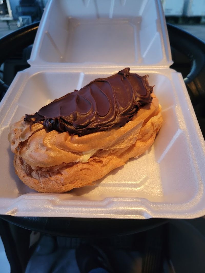 Eclairs Help Make The Bakery Case Stand Out