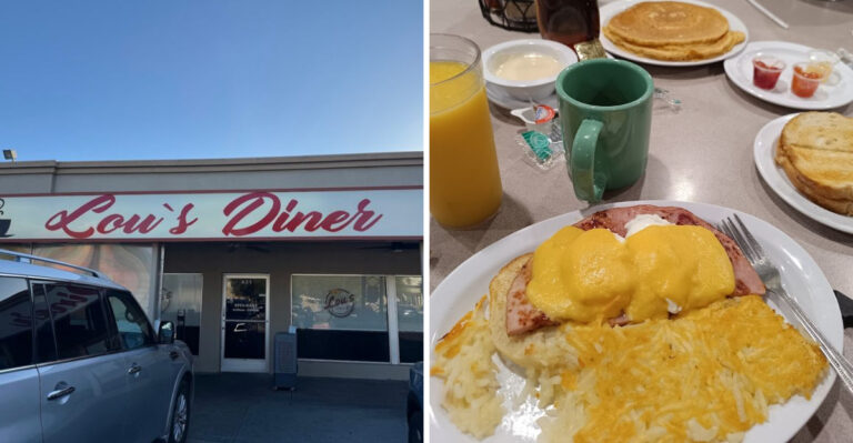 The Eggs Benedict At This No-Frills Nevada Diner Are Worth Waking Up Early For