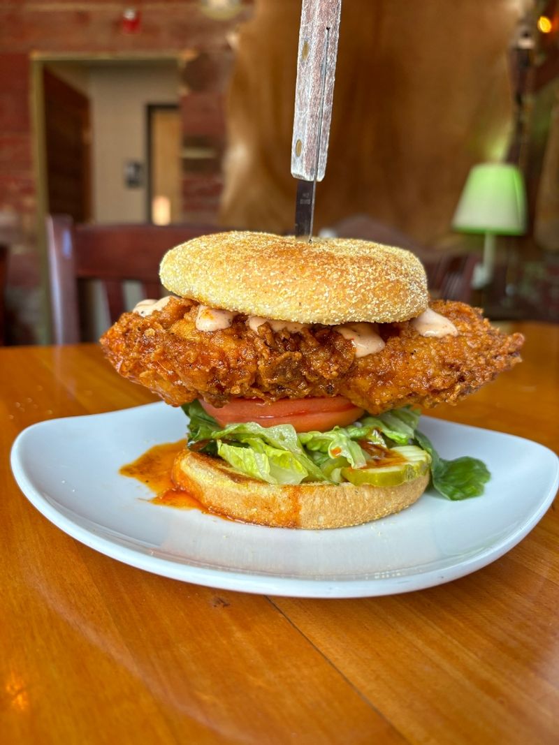 It Specialises In Burgers And Chicken Sandwiches