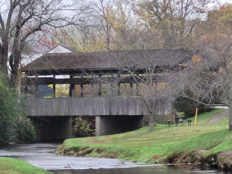 Covered Bridges And The Downtown Quilt Square Walk