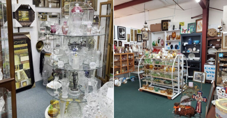The Huge Texas Antique Mall Where A Quick Visit Can Turn Into An All-Day Hunt