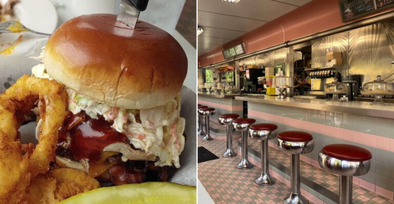 The Indiana Diner Serving The Same Classic Burger Since 1954