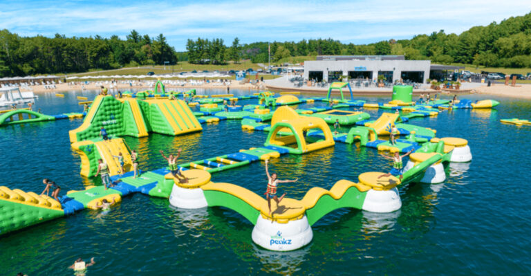 The Largest Inflatable Waterpark In America Is In Wisconsin, And It’s A Seriously Fun Family Adventure