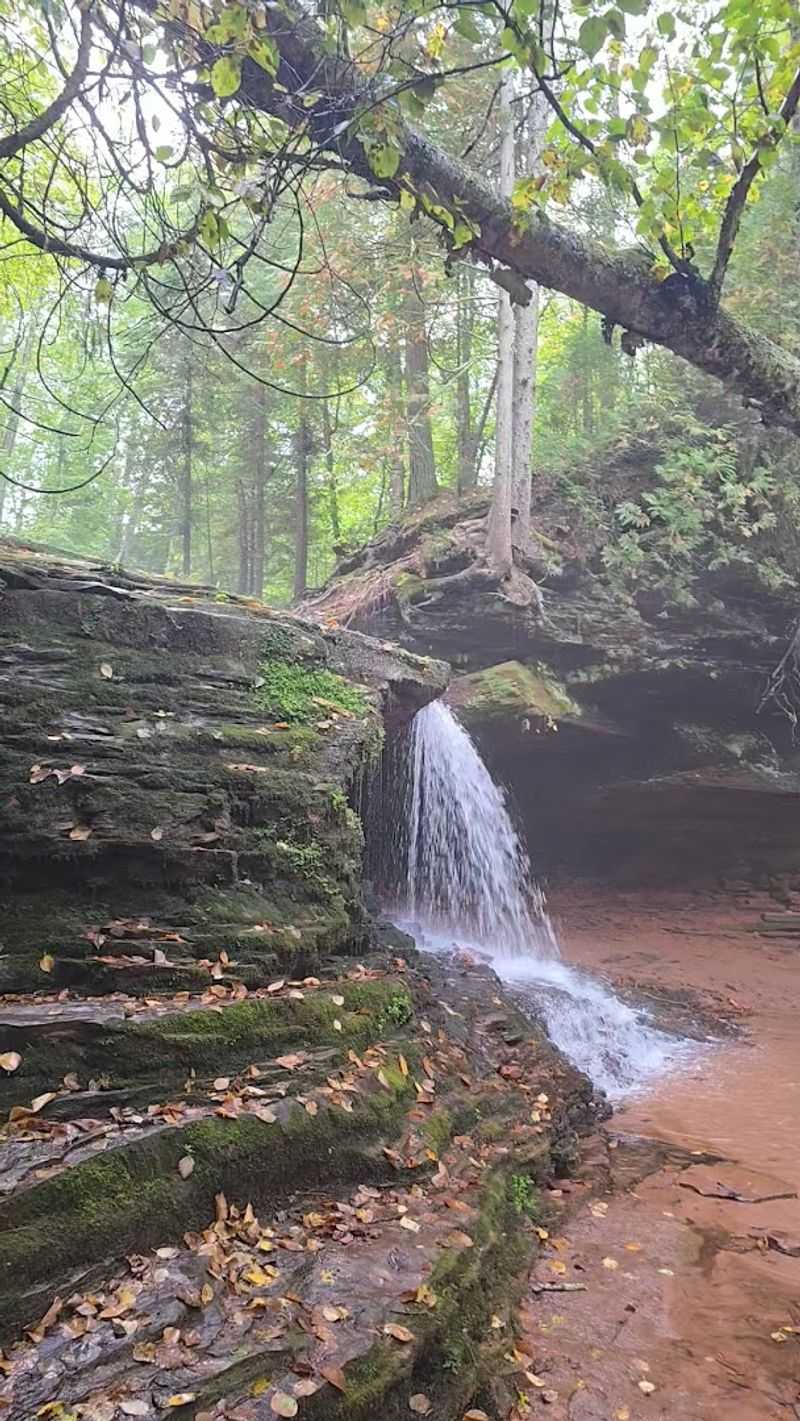 It Is One Of The More Unusual Waterfall Experiences Near Lake Superior