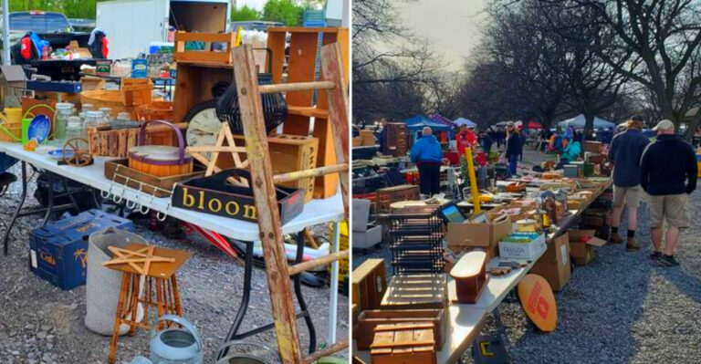 The Massive Outdoor Flea Market In Upstate New York Where Vendors Outnumber Visitors