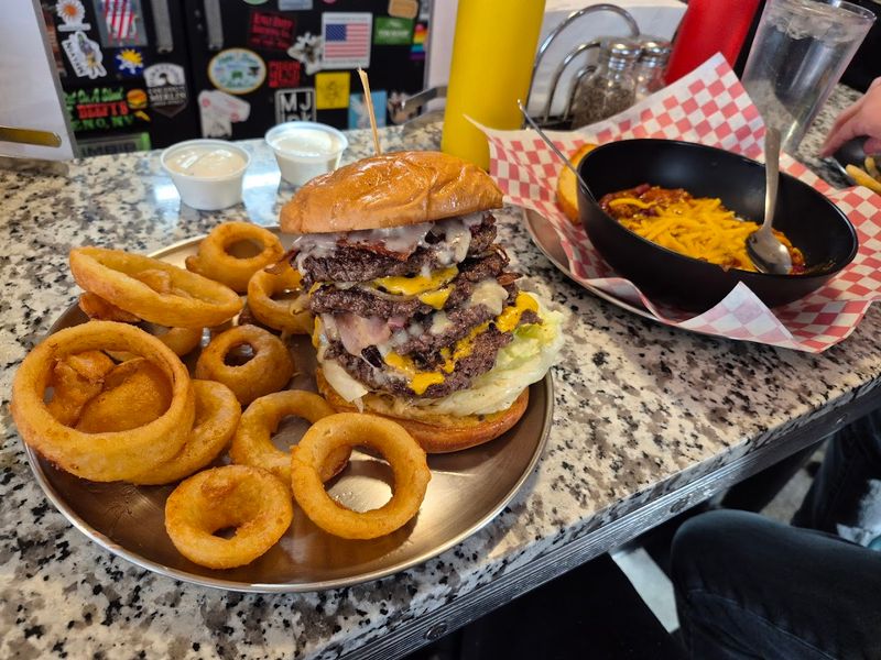 Over Two Dozen Burgers Make It Feel Like A True Burger Stop
