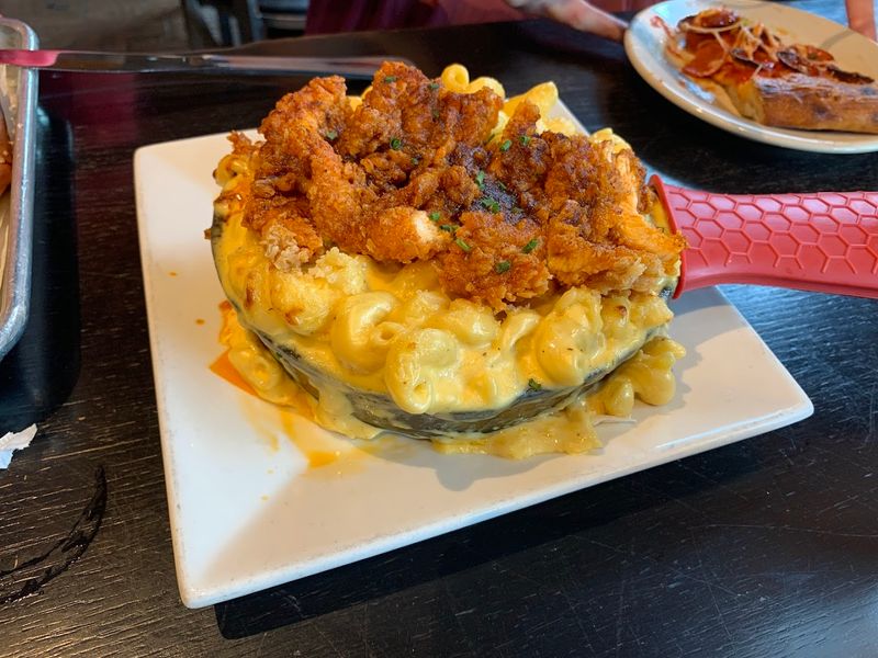 The World Famous Hot Chicken Mac And Cheese
