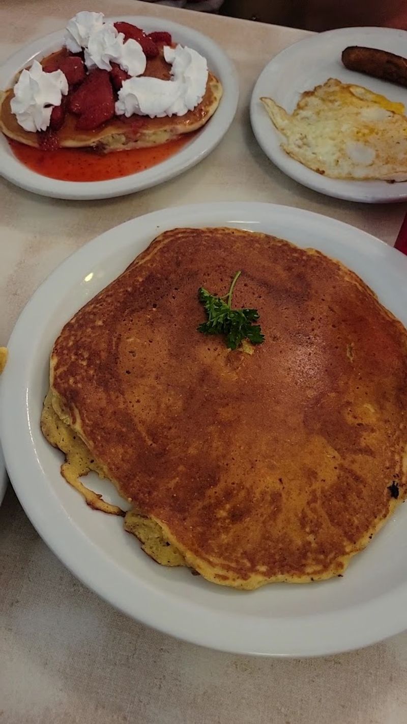 Buttermilk Pancakes Are A Menu Staple