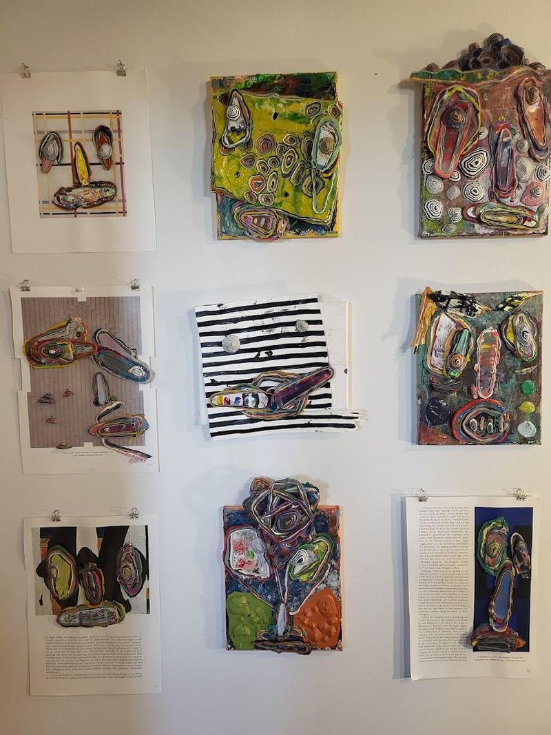 An Art Room That Functions As A Gallery