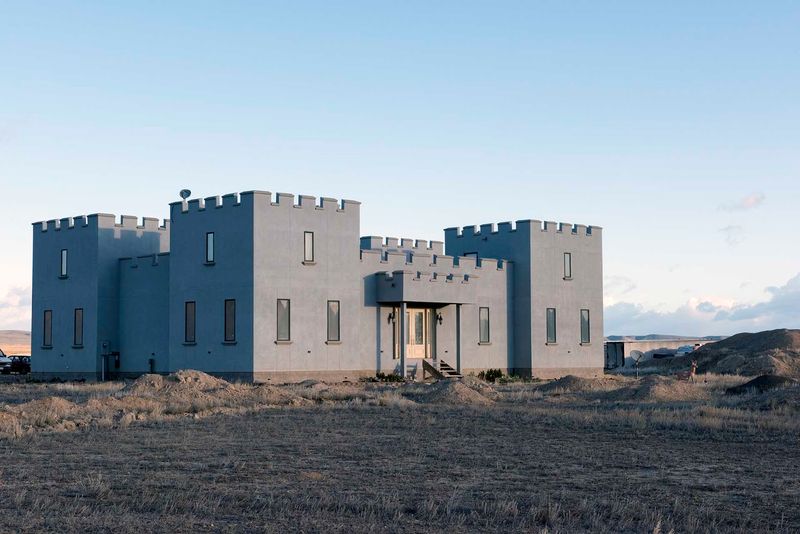 It Really Does Look Like A Castle In The Nevada Desert