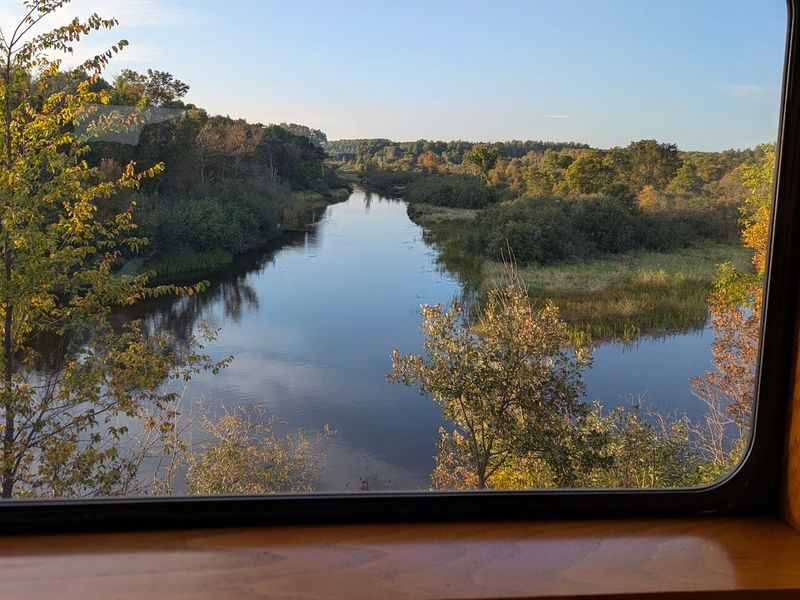 The Route Runs Along The Scenic Namekagon River