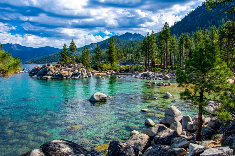 The Water Looks Almost Too Blue To Be Real
