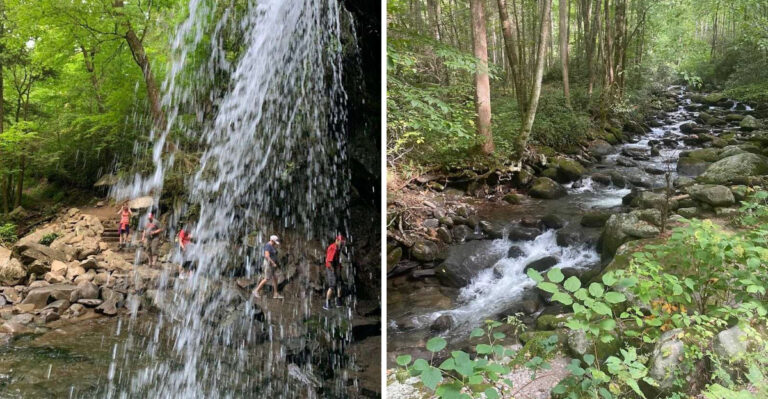 The Tennessee Waterfall You Can Walk Behind That Feels Straight Out Of A Movie
